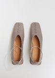 Braided Trim Flats with Removable Anklet