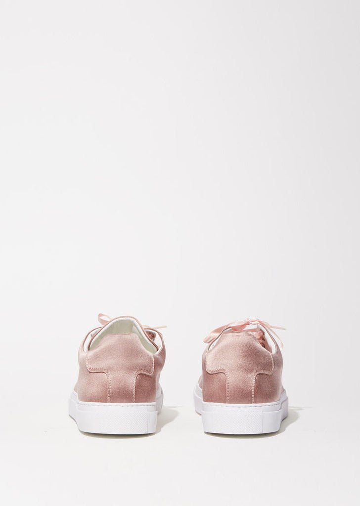 Pink Satin Sneaker