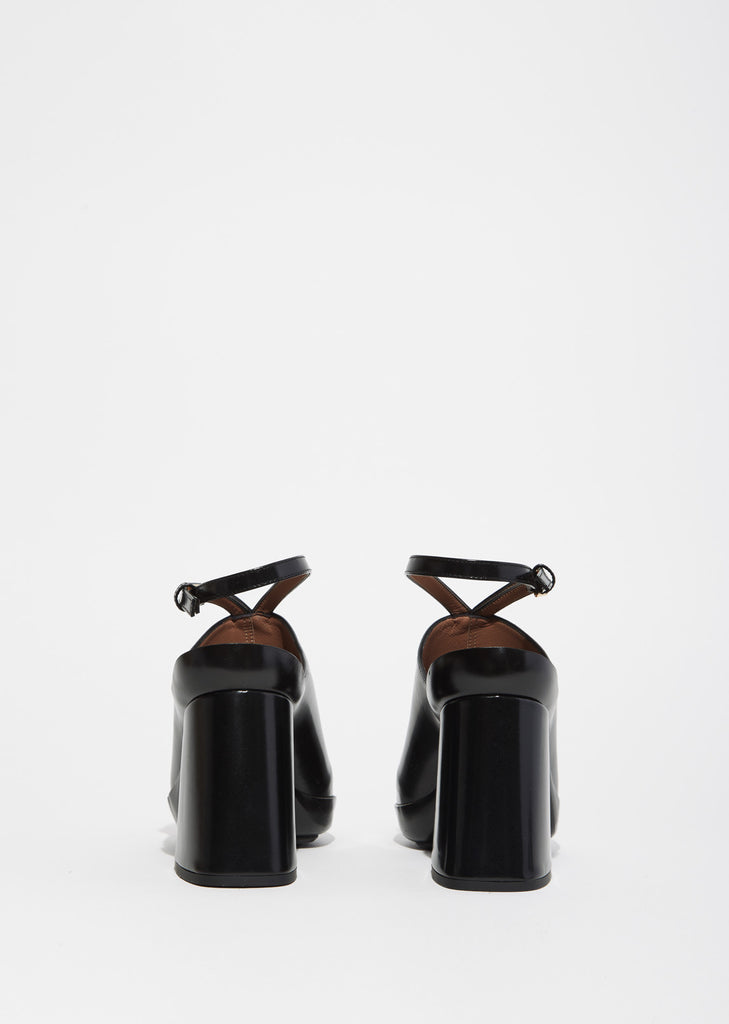 Sabot Heeled Sandals