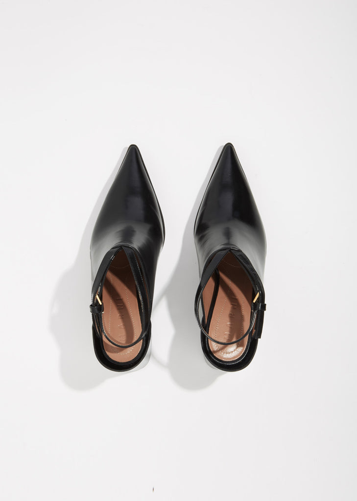 Sabot Heeled Sandals