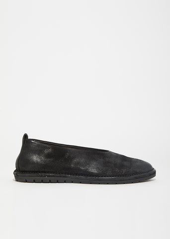 Sancrispa Distressed Leather Flats