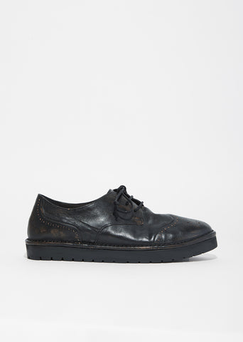 Sancrispa Alta Distressed Leather Brogues