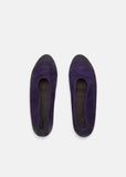 Coltellaccio Distressed Suede Flats