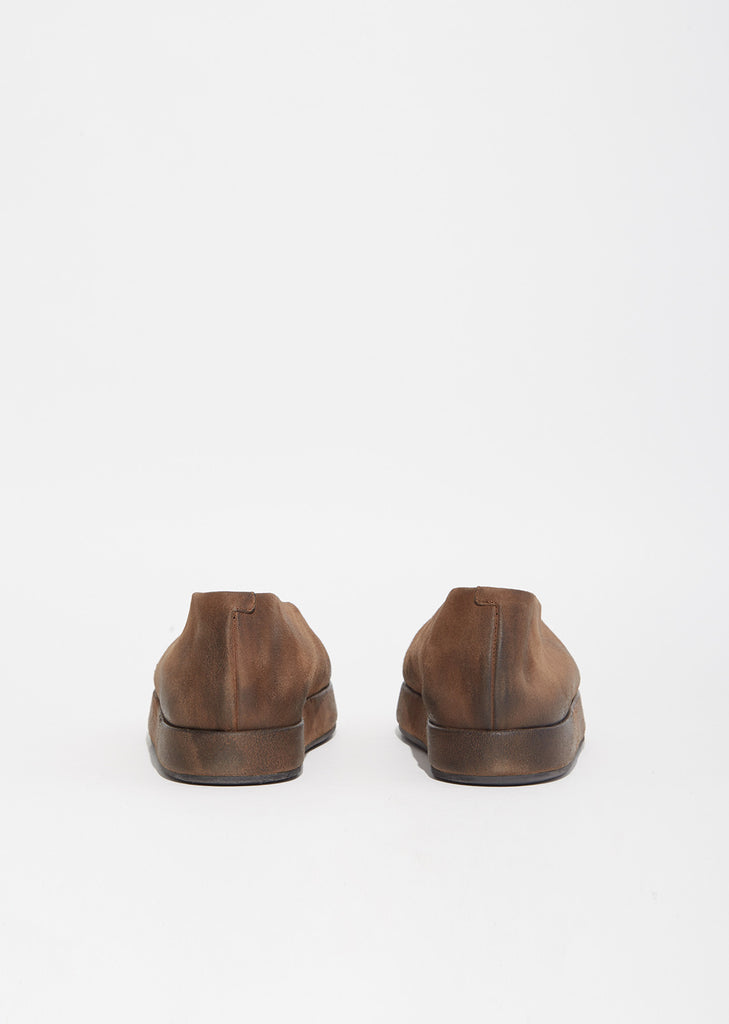 Colteppa Distressed Leather Platforms