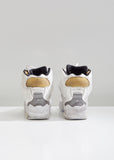 Retro Fit Distressed High Top Sneakers