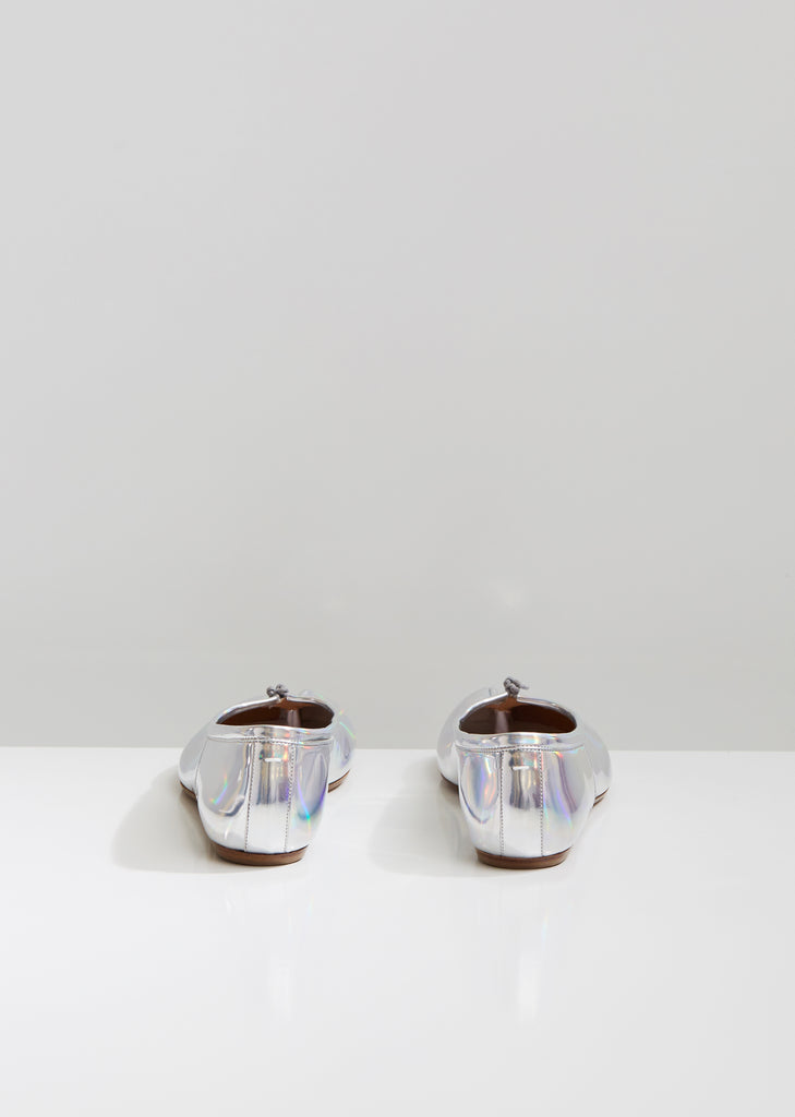 Iridescent Tabi Flats