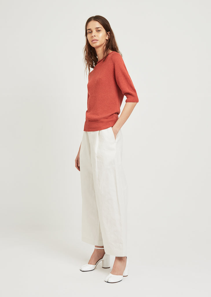 Patent Leather Tabi Sandals