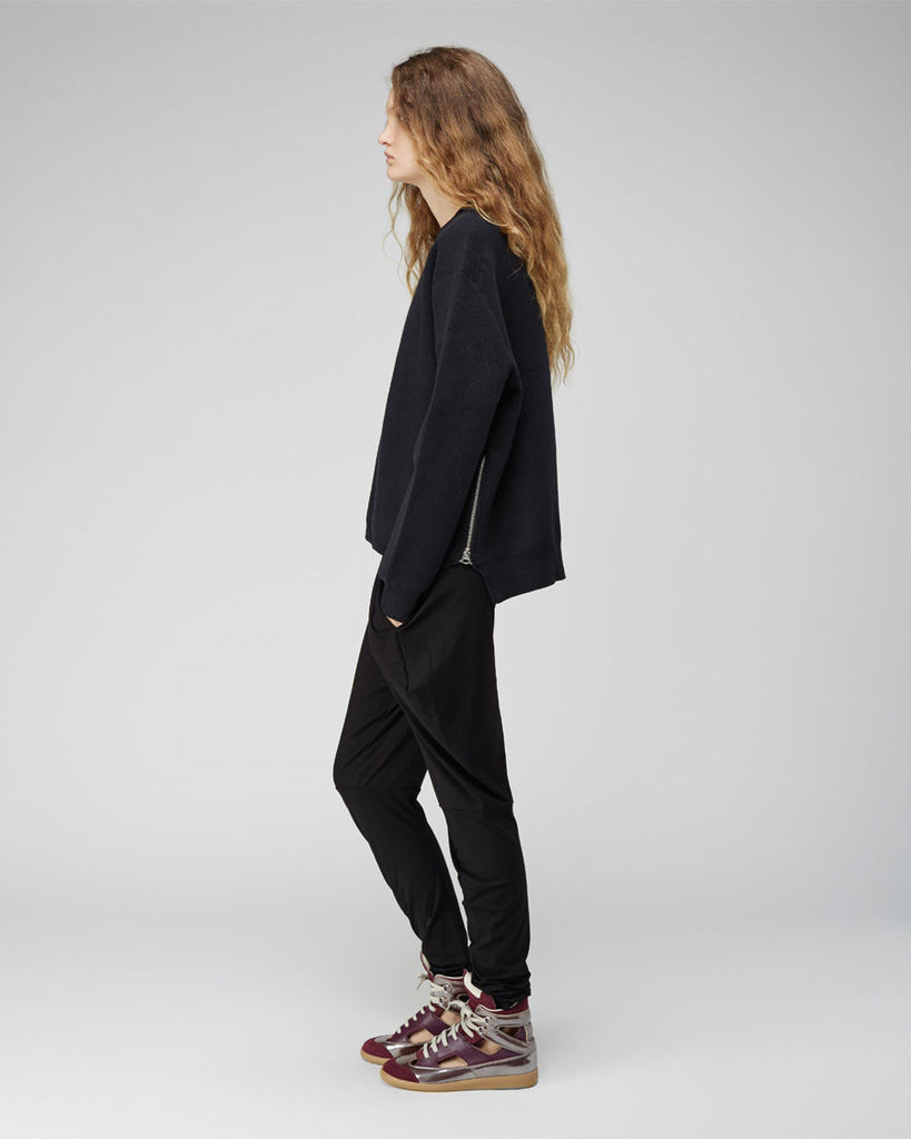 Cut-Out High-Top Sneaker