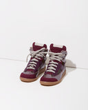 Cut-Out High-Top Sneaker