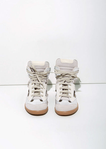 Cut-Out High-Top Sneaker – La Garçonne