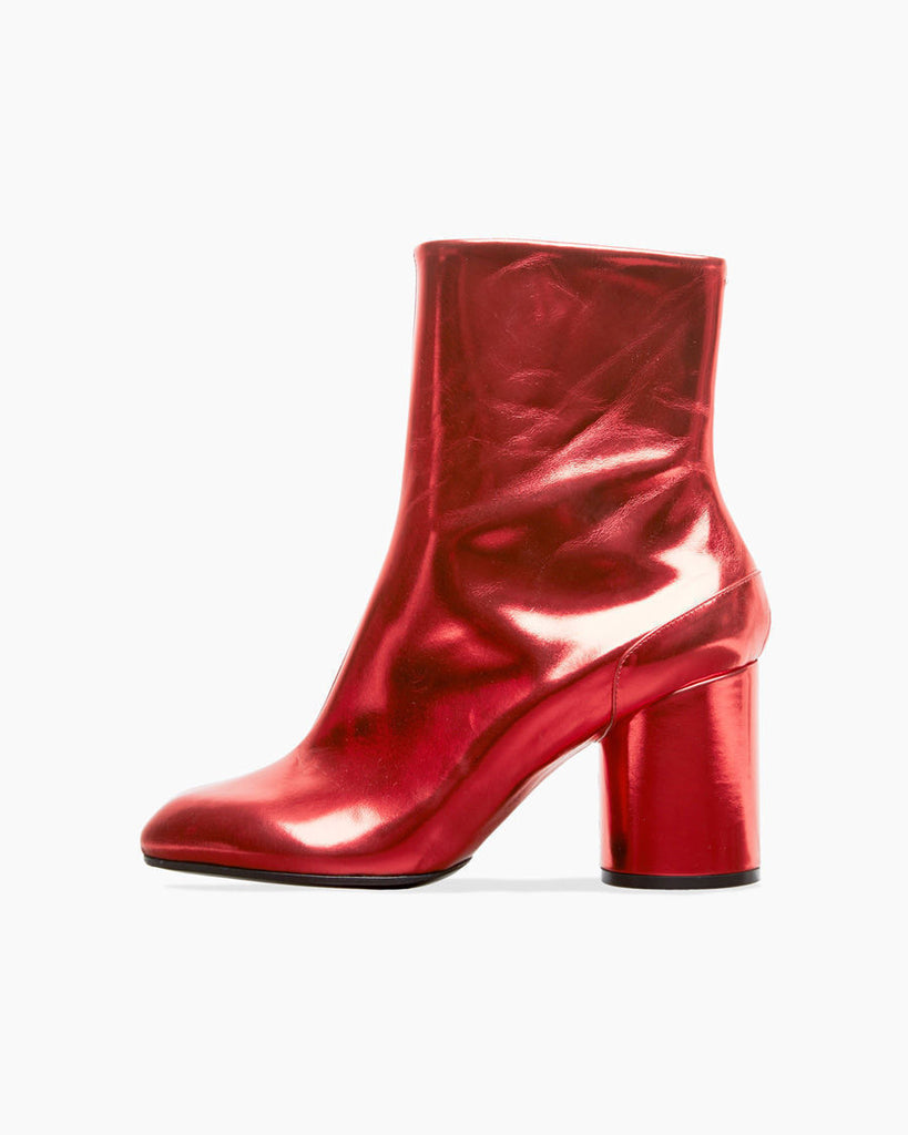 Foil Ankle Boot