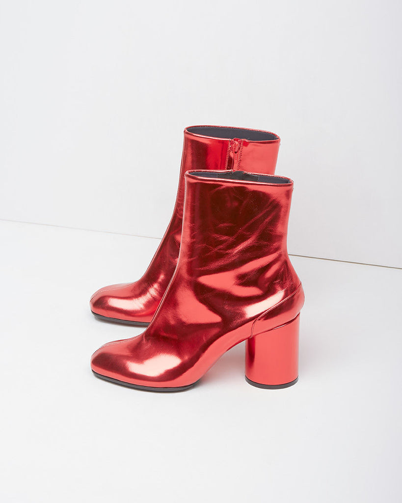 Foil Ankle Boot