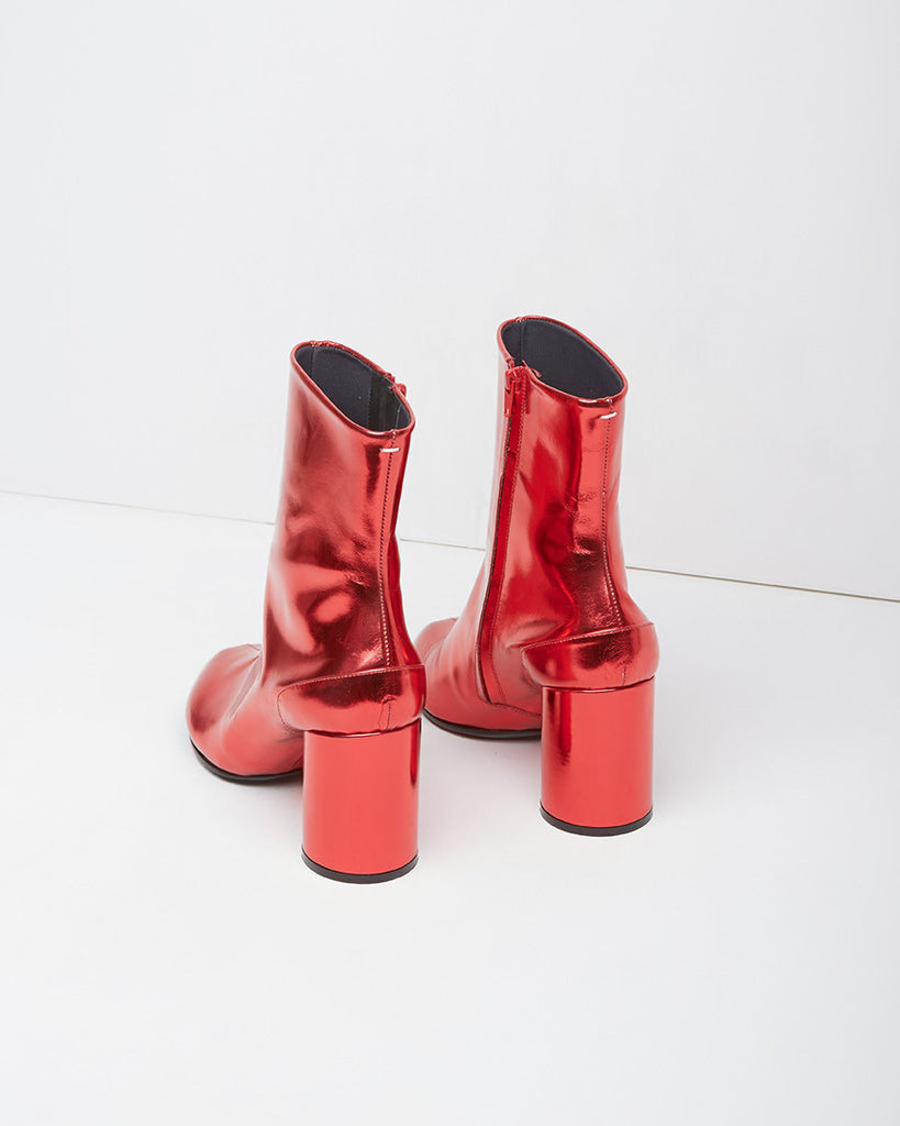 Foil Ankle Boot
