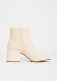 Sheep Skin Block Heel Boots