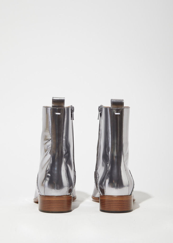 Brushed Effect Ankle Boot