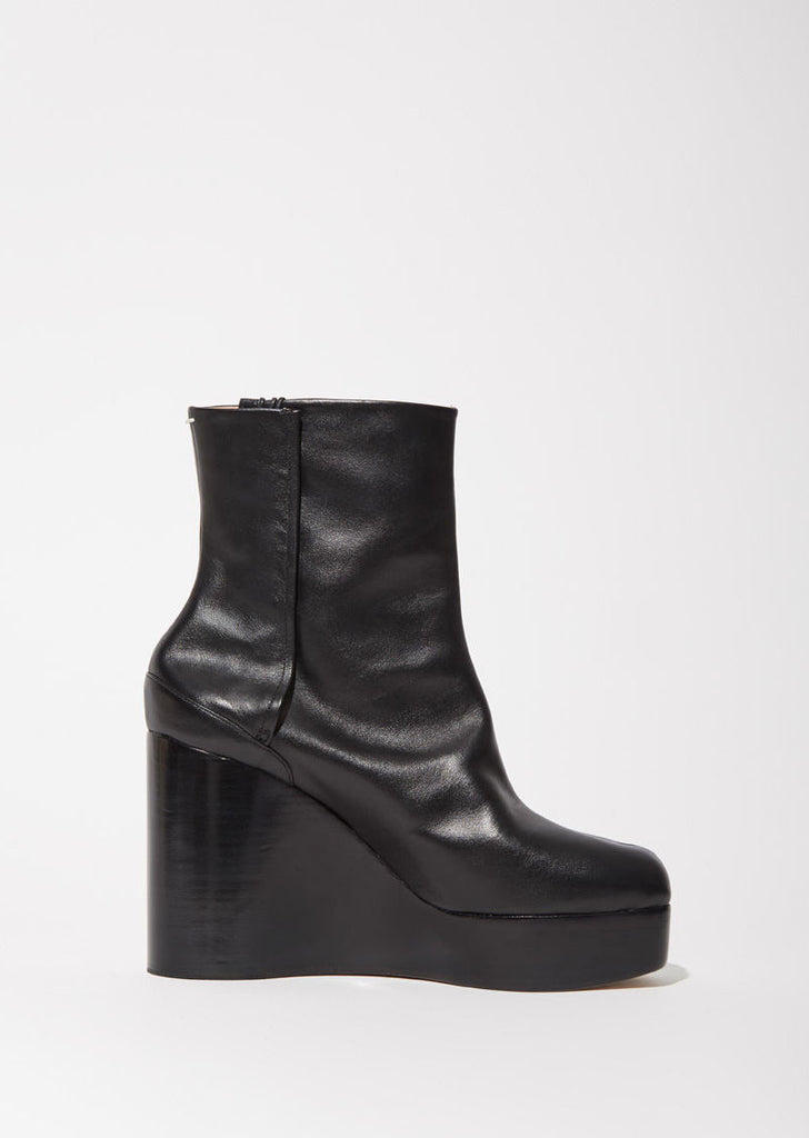 Platform Tabi Wedge Boot