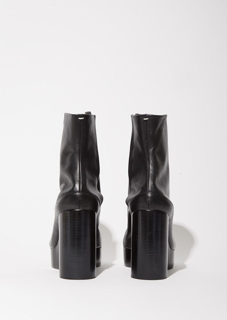 Platform Tabi Wedge Boot