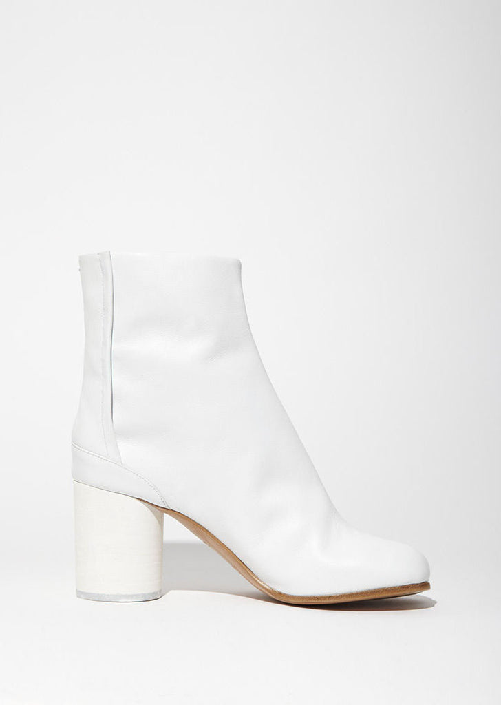 Light Brushed Effect Tabi Boots