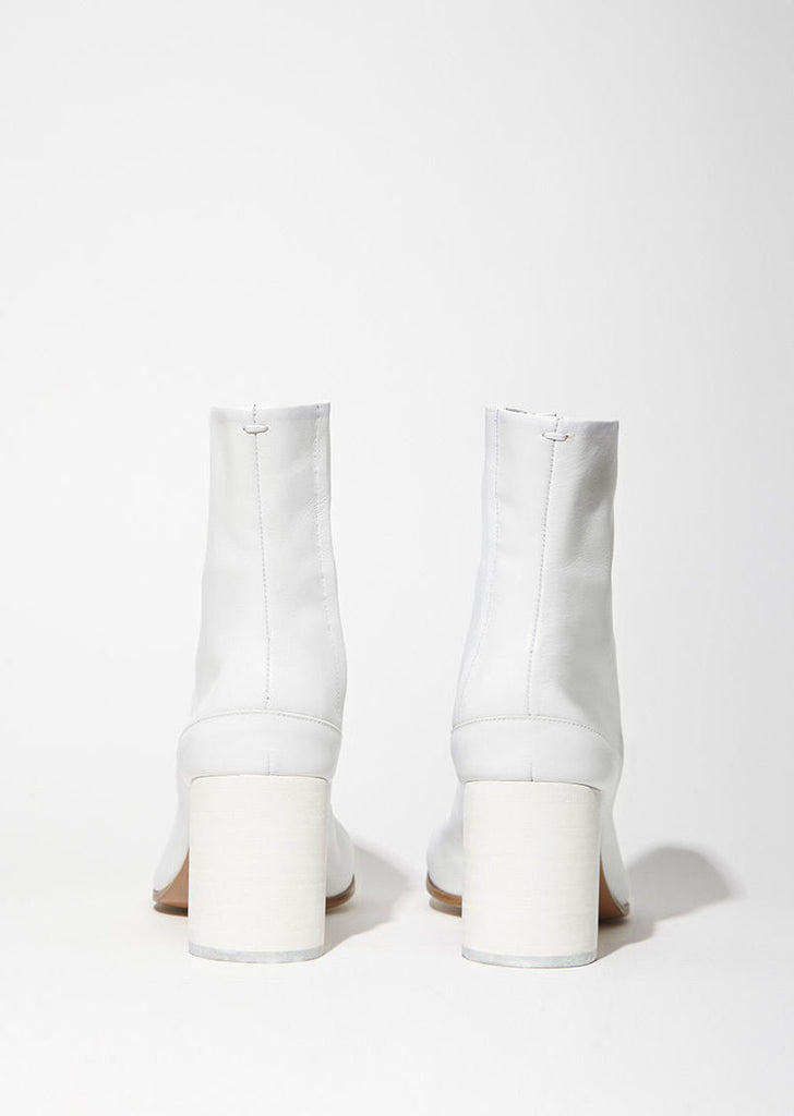 Light Brushed Effect Tabi Boots