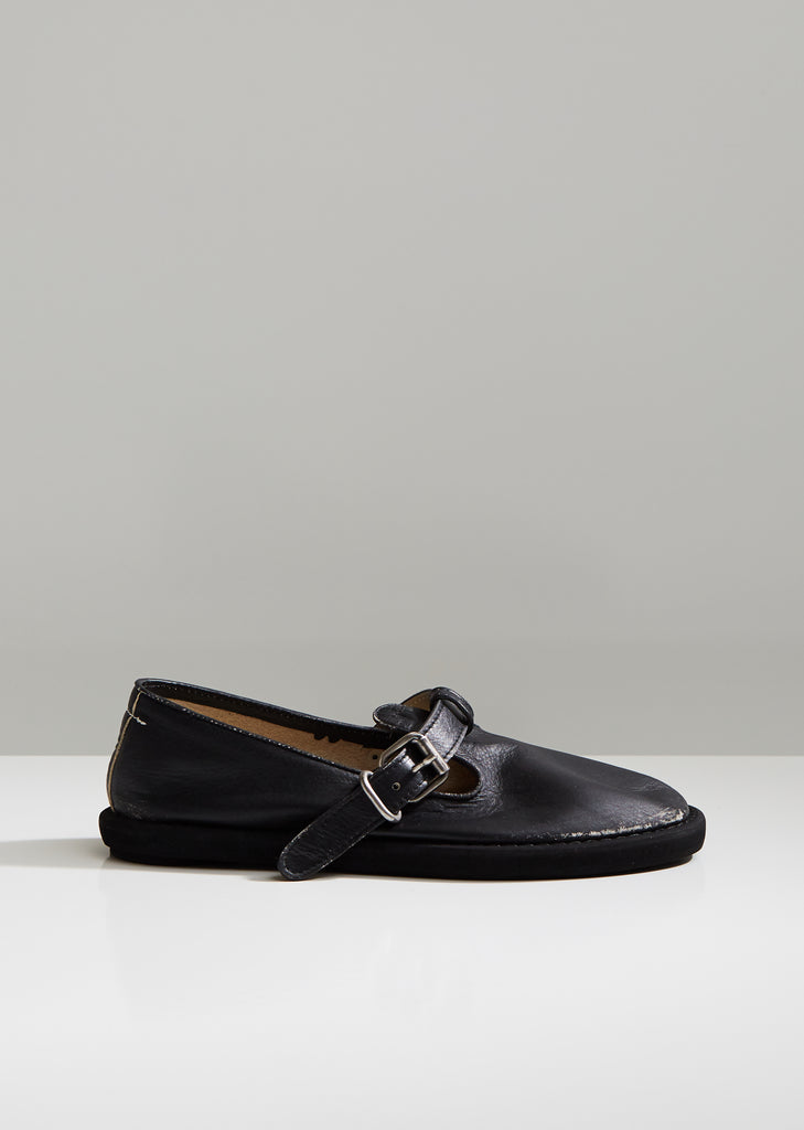 Leather Mary Janes