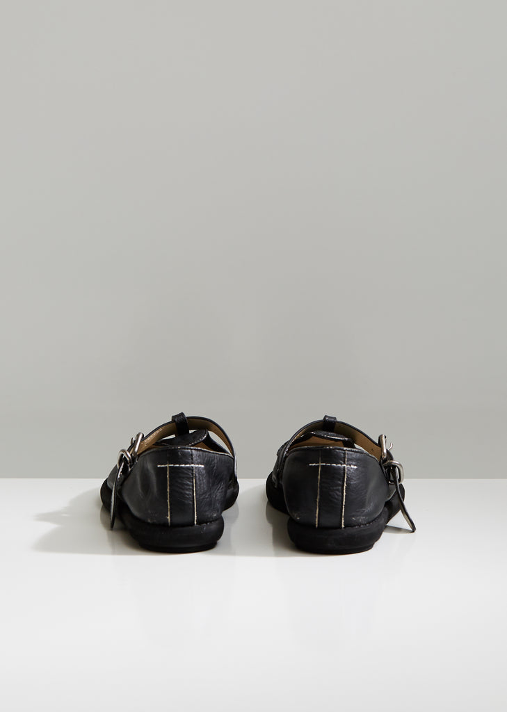 Leather Mary Janes