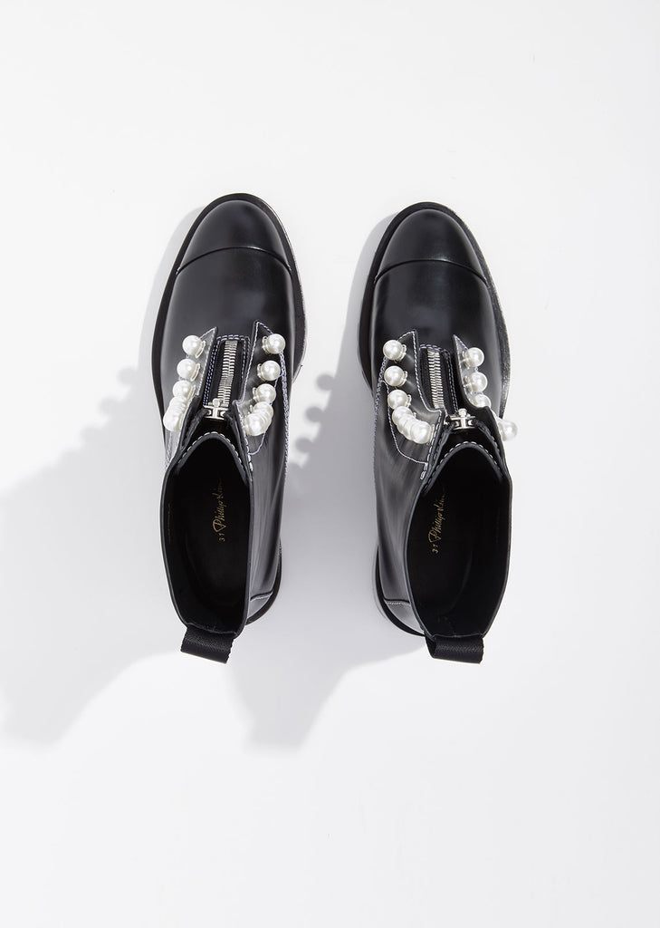 Hayett Lug Sole Zipper Boots