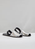 Rubber Sling Back Sandals