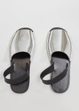 Rubber Sling Back Sandals