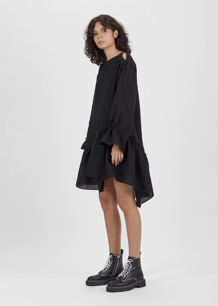 Lug Sole Calf Leather Boot