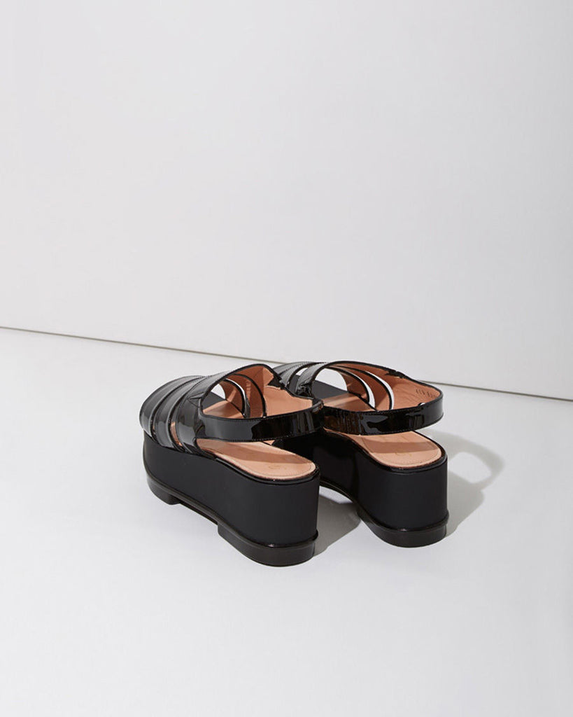 Fifre Patent Platform Sandal
