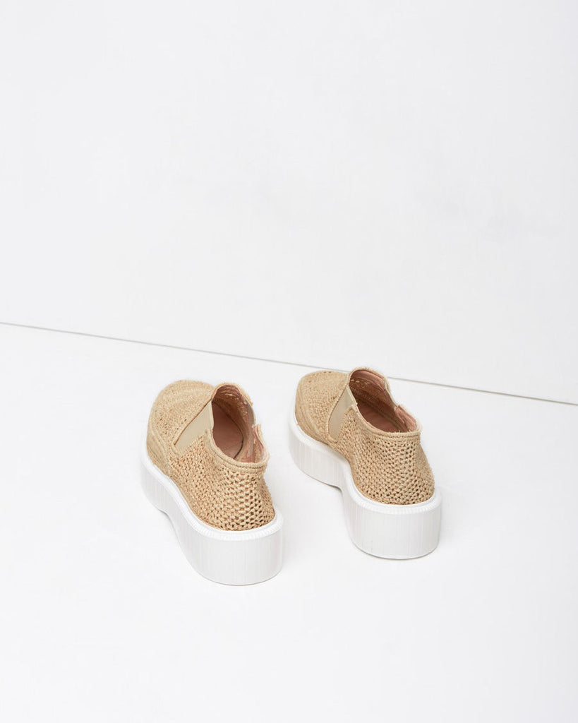 Pelizo Raffia Slip-On