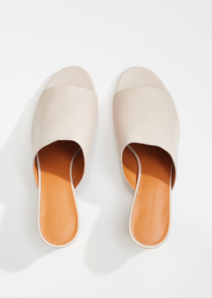 Agile Heeled Open-Toe Mules