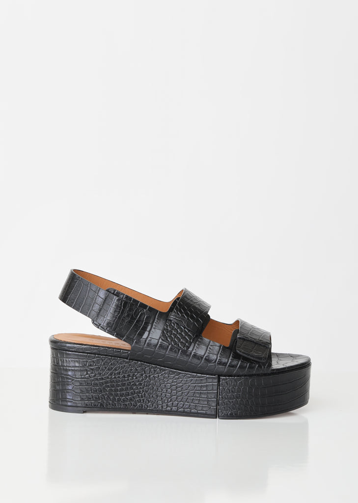 Arena Croc Platform Sandals