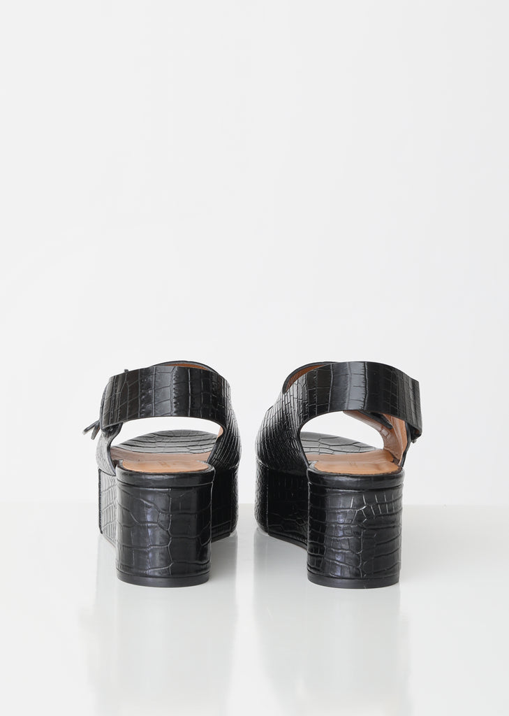 Arena Croc Platform Sandals