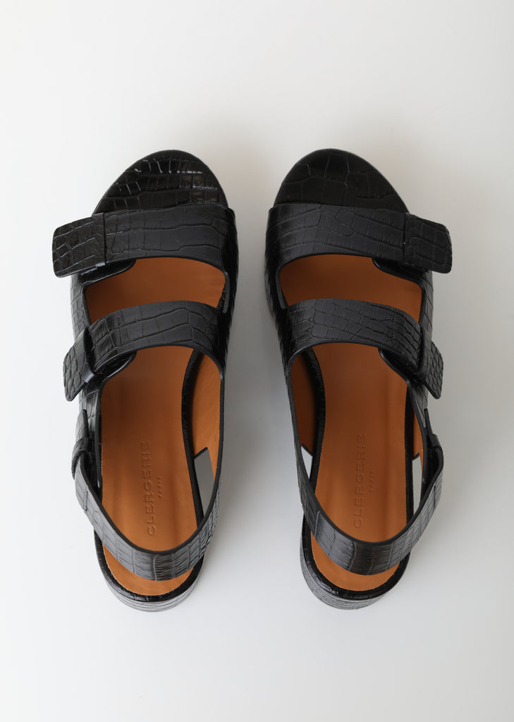 Arena Croc Platform Sandals