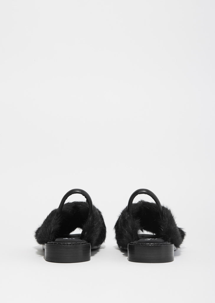 Fur Sandal