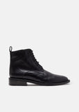 Jacen Calf Leather Lace Up Boots
