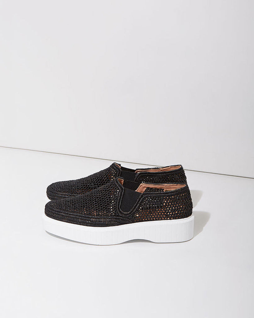 Pelizo Raffia Slip-On