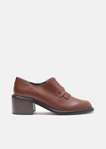 Sumi Heeled Oxfords