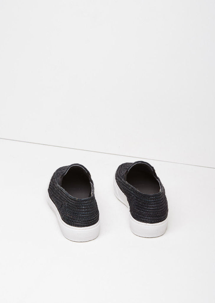 Tribal Raffia Slip-On