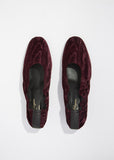 Pixie Velvet Heel