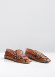 Python Babouche Loafers