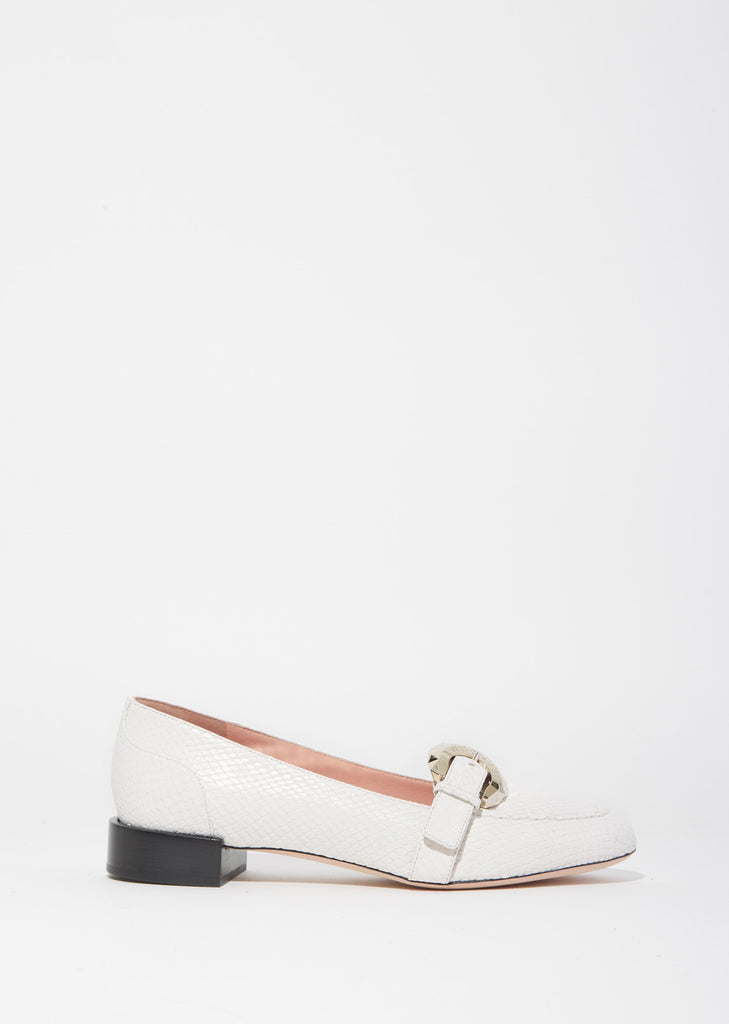 Snake Embossed Loafer