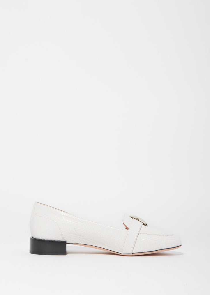 Snake Embossed Loafer