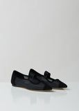 Mel Pointy Mesh Ballerina