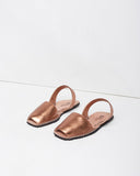 Metallic Avarca Sandal