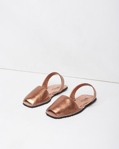 Metallic Avarca Sandal