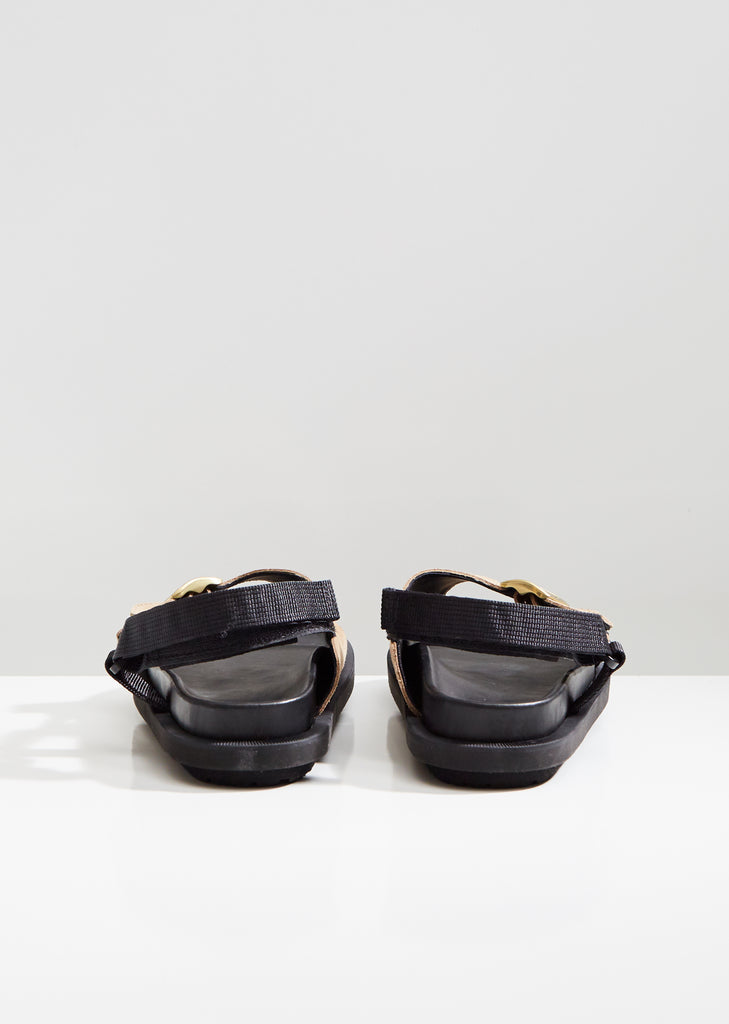 Suede Strap Sandals