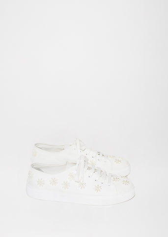 Beaded Plimsolls