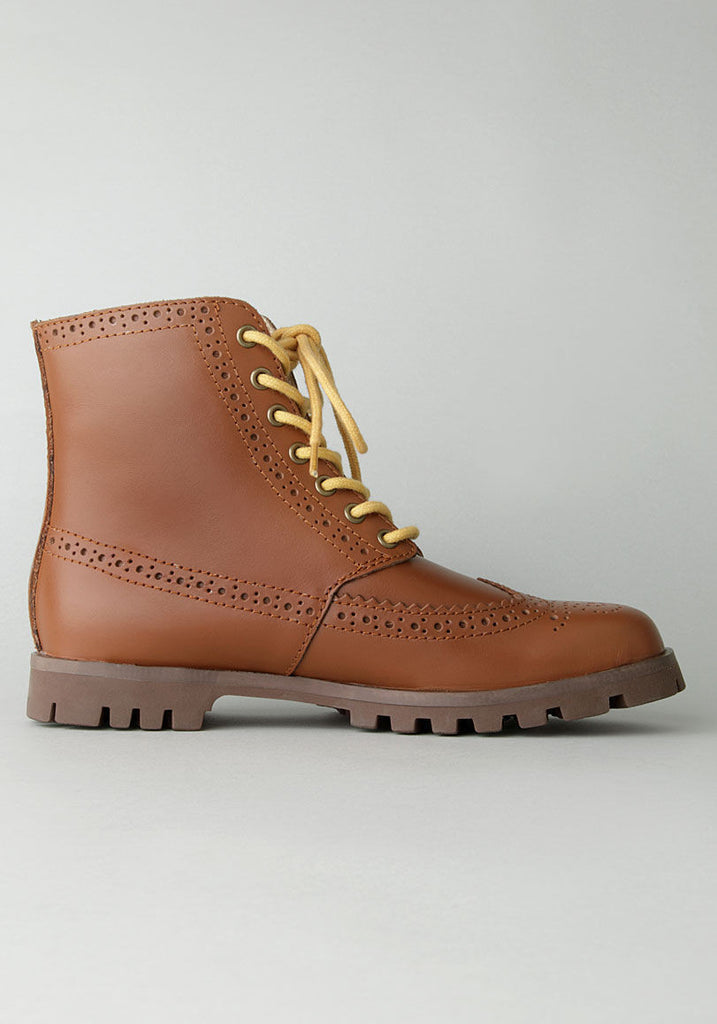 Commando Brogue Boot
